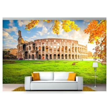 Imagem de Papel De Parede Cidade Roma Coliseu Itália 3D 6M² Ncd231 - Você Decora