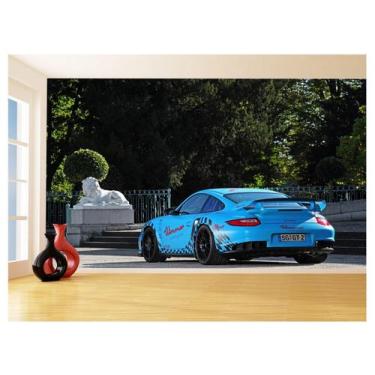 Imagem de Papel De Parede Carro Porsche 911 Gt2Rs Pista 3,5M Car321 - Você Decor