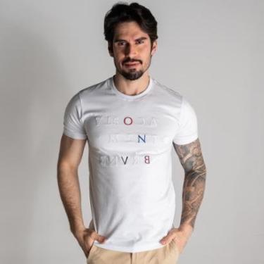 Imagem de Camiseta Acostamento Espelhada Branca-Masculino