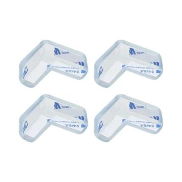 Imagem de Protetores De Canto De Mesa De Silicone Transparente Para Bebês, Prote
