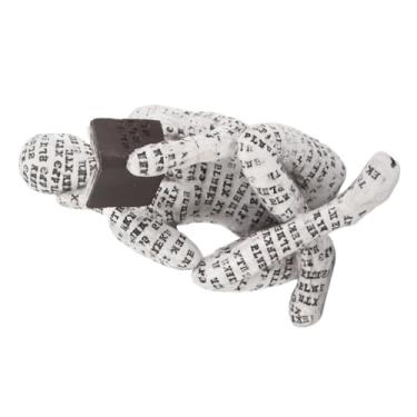 Imagem de Estink Estatueta de Mulher de Leitura de Resina, Escultura de Leitura Feminina Pintada à Mão Com Texturas Vívidas para Decoração de Casa, Ornamentos de Estante (A)