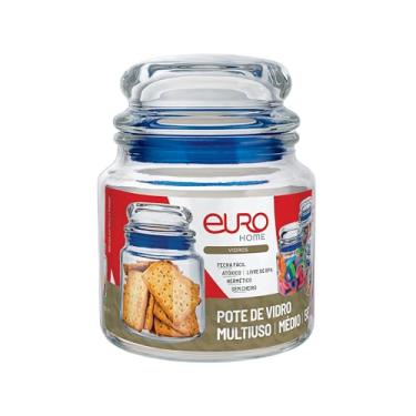 Imagem de VDR1044-AZ - POTE DE VIDRO MULTIUSO 560ML AZUL - EURO