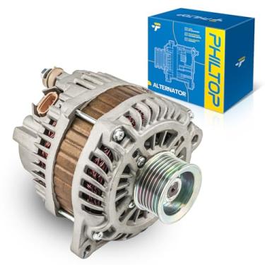 Imagem de PHILTOP Alternador compatível com G35 2007-2008, para 2008-2010 G37, para 2009-2010 M35, para 2011 M37, para 2014-2015 Q50, para 2014-2016 Q70,11340NN,150 Ampères, CW, S7