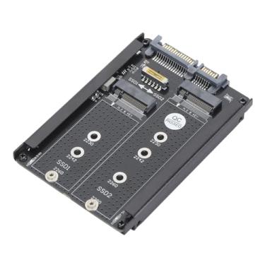 Imagem de VBESTLIFE Cartão Ssd Duplo Ngff B Key M.2, 6gbps, Ssd Sata Iii M.2 para Gabinete de Unidade de Disco Hdd Sata Combo de 2.5 Polegadas para 2230 2242 2260