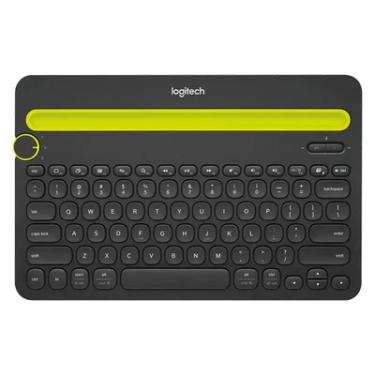 Imagem de Teclado Sem Fio Logitech K480 Bluetooth, US, Multi-device - 920-006348