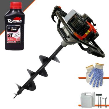 Imagem de Perfurador Vant à Gasolina 2hp + Broca + óleo Toyama