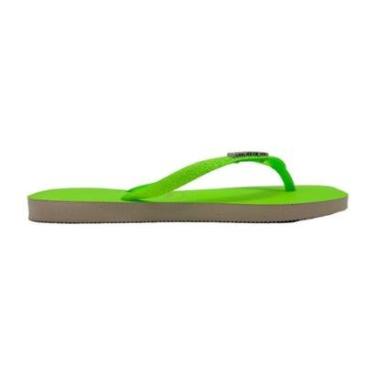 Imagem de CHINELO HAVAIANAS GLITTER NEON COM TIRAS REF:414892 FEMININO-Feminino