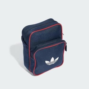 Imagem de Bolsa Shoulder Bag Adidas Adicolor AzulMarinho JX0258-Unissex