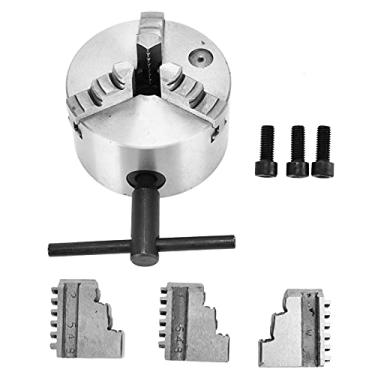 Imagem de Hilitand Auto -centralização Torneira Chuck Metal 3 Jaw Kit de Alta Resistência Com Chave para Trabalhar Madeira (K11-100)