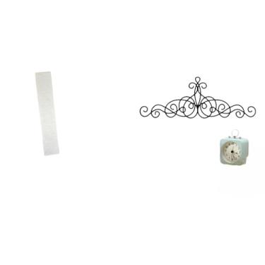 Imagem de Whtkoph Abajur de Chão para Sala de Estar com Detalhes em Espiral, Decoração de Parede em Metal, Placa Floral para Pátio, Ambientes Internos E Externos, Varan