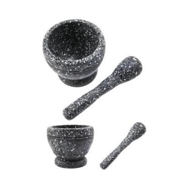 Imagem de Conjunto De Resina Para Especiarias De Alho, Pilão E Socador, Utensíli