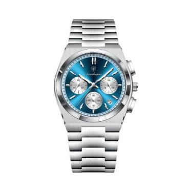 Imagem de Relógio De Pulso Masculino POEDAGAR À Prova D'Água, Luminoso, Em Aço I