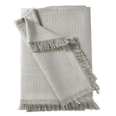 Imagem de Manta Xale Decorativa Protetora de Sofá Dohler 120 cm x 150 cm 100% Al