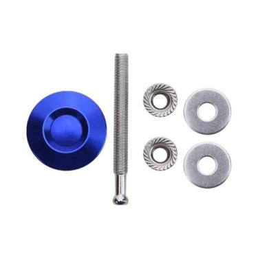 Imagem de Kit De Clipe De Trava Para Capô De Carro Universal De 22mm Com Liberaç