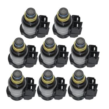 Imagem de 8 peças 722.9 0260130035 0260130034 acessórios de montagem de válvula solenoide de caixa de engrenagens compatível com Benz 7-Speed Wave Box