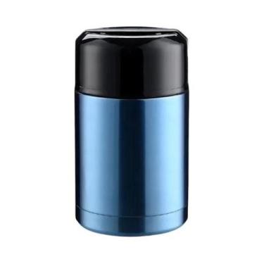 Imagem de Termo De Aço Inoxidável De Grande Capacidade 800ML 1000ML Caixa De Alm