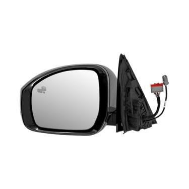 Imagem de Uritue Espelho lateral esquerdo do motorista serve para Land Rover Range Rover Sport 2014-2019 com suporte para câmera, alimentação, dobrável, aquecido, ajuste BSM com luz de seta de memória, luz de