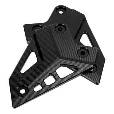 Imagem de KIMISS Protetor de pé para Motocicleta, Placa Traseira de Proteção de Calcanhar para Ajuste para Z900 2017-2021, Capa de Apoio para Os Pés de Liga de Alumínio, Protetor Elegante de Calcanhar para pé
