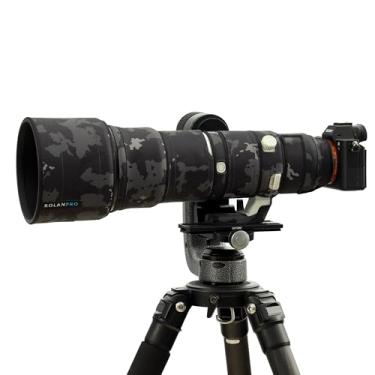 Imagem de ROLANPRO Capa de lente à prova d'água para Sony FE 400-800 mm f/6.3-8 G OSS Capa de chuva camuflada - #18 camuflagem preta à prova d'água