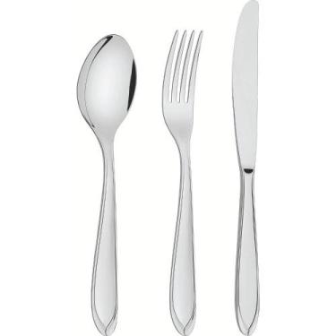 Imagem de Faqueiro Tramontina Aço Inox Facas de Mesa Laguna 24 Pç