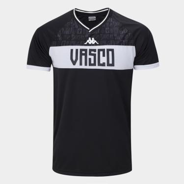 Imagem de Camisa Vasco Kappa Supporter New Masculina-Masculino