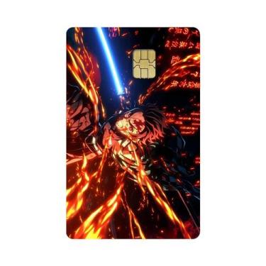 Imagem de Capa De Cartão De Crédito Em PVC Fosco HD Do Luffy Do Anime One Piece 