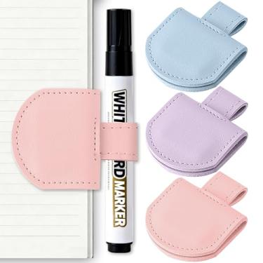 Imagem de SESENSE Conjunto de suporte magnético para caneta – 3 peças de porta-lápis magnético para cadernos, diários, calendários, tamanho grande