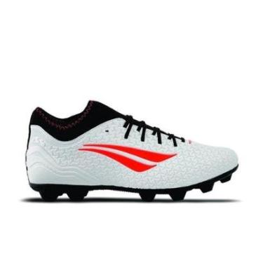 Imagem de Chuteira Campo Penalty S11 Locker Xxi - Branca/cromo/preta-Unissex