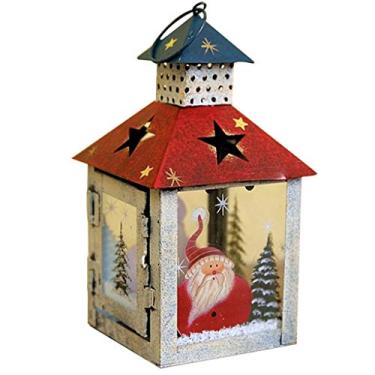 Imagem de Candelabros de velas de Natal, castiçais festivos de ferro forjado, castiçal de villa com personalidade, enfeites de casa de estilo americano, para jantar à luz de velas de casamento