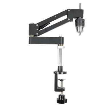 Imagem de Luocute Suporte Cantilever de Rosqueamento, Suporte Horizontal Vertical Em Liga de Alumínio CNC Com Curso de 130 Mm e Braçadeira de 0-44 Mm, para Braço de de Rosqueamento e