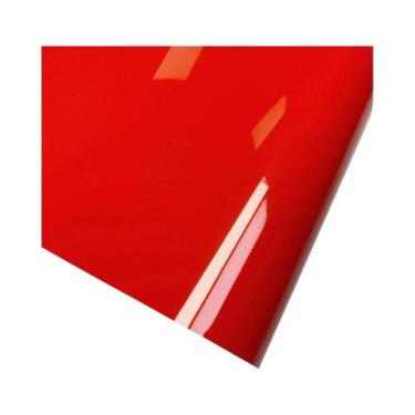Imagem de Adesivos Autoadesivos Vermelhos Para Carro, Envelopamento Em Vinil Pre