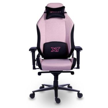 Imagem de Cadeira Gamer Xt Racer Draco - Preta E Rosa, 6 meses, Preto, Cadeira, 