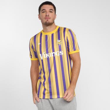 Imagem de Camiseta New Era NFL Minnesota Vikings Soccer Style Lines Masculina-Masculino
