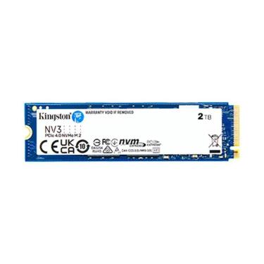 Imagem de SSD Kingston NV3, 2TB, M.2 2280, PCIe 4.0 x4, NVMe, Leitura: 6000 MB/s, Gravação: 5000 MB/s-Unissex