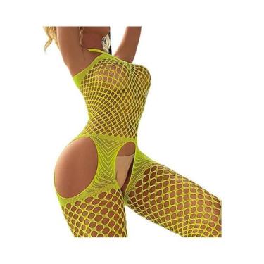 Imagem de Conjunto De Sutiã Sexy Em Renda Com Estampa Floral E Body Sem Fundo Pa