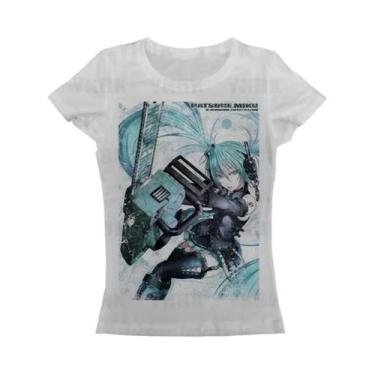 Imagem de Camiseta Feminina Branca Retro Harajuku Emo Doce E Picante, Ajuste Sli