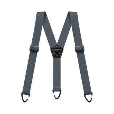 Imagem de Suspensórios De Trabalho Masculinos Reforçados Com Costura Oculta Em Y