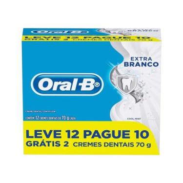 Imagem de Creme Dental Oral-B Extra Branco Leve 12 Pague 10 Unidades - ORALB