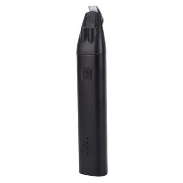 Imagem de GLOGLOW Sem Fio Portátil Elétrico Recarregável Luz LED Silencioso Ferramentas Essenciais para Animais de Estimação para Aparar Pêlos Ao Redor das Patas Olhos Orelhas Rosto Alcatra Aparador de Pêlos de Cachorro Branco, Aparador de de Cães de Segurança (Preto)