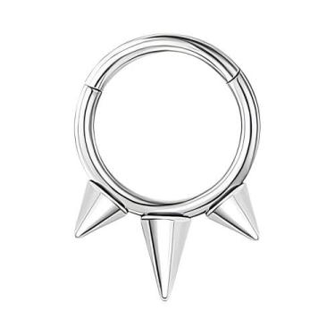 Imagem de Piercing De Aço Inoxidável Em Formato De Coração Para Orelha (Tragus, 