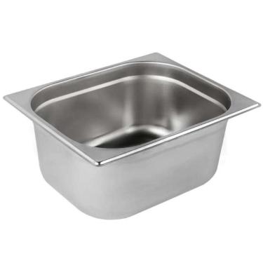 Imagem de Kit 8 Cubas Gastronomica Inox Gn 1/4 X 100mm (265X162mm)