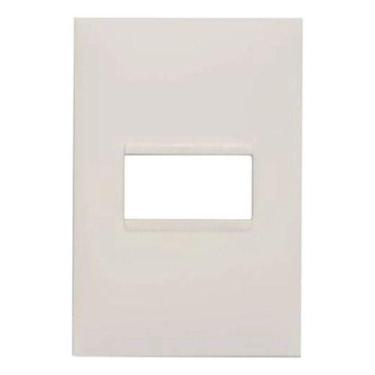 Imagem de Placa 4x2 1 Posto Horizontal Branca Pial Plus+ 618501bc - Legrand