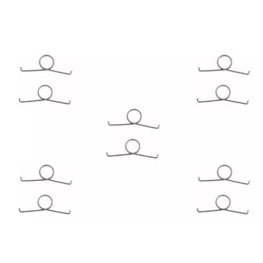 Imagem de 10 Molas dos Botões Gatilho Compatíveis com Controle de PlayStation 5 