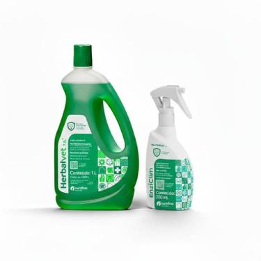 Imagem de Herbalvet Desinfetante 1litro Bactericida Viricida + Enziclin