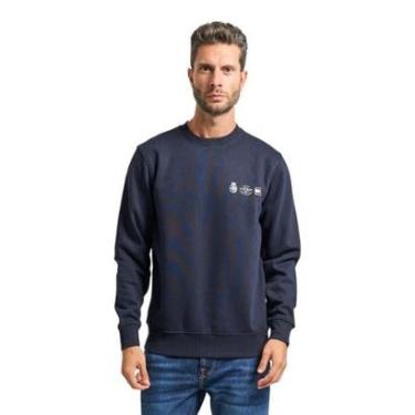 Imagem de Moletom Tommy Hilfiger Small Crest Outline Crew Neck Branco-Masculino