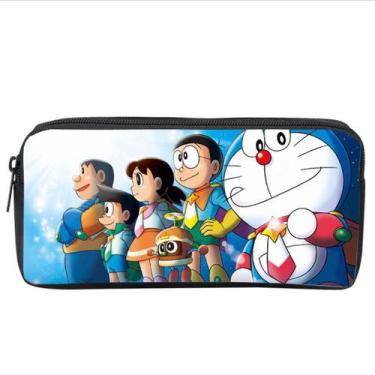 Imagem de Estojo de lápis Doraemons Stationery Cartoon Anime Poliéster - yiweisa