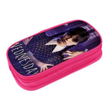 Imagem de Bolsa de lápis Wednesday Anime de poliéster impermeável de grande - Yi