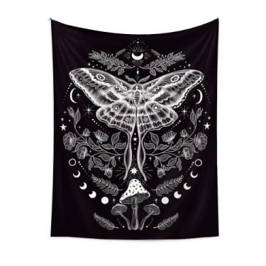 Imagem de Tapeçaria para pendurar na parede Borboleta 150x130cm de fibra de micr