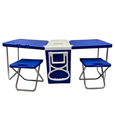 Imagem de Caixa Térmica 28 Litros 3 em 1 Mesa e Cadeira, Importway, Multicor, Grande, IWCT3X1