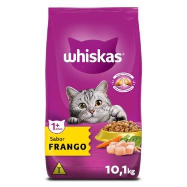 Imagem de whiskas Ração Whiskas Frango Para Gatos Adultos 10 1 Kg